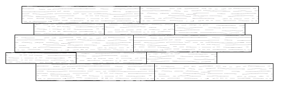 schema tolda di nave con più formati insieme